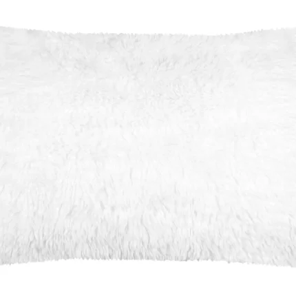 Pernă decorativă Cosylife 50X80 cm, culoare alb, 100% poliester