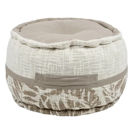 Pouf Hemera 40X30 cm, culoare greige