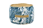 Pouf Aloha 40X30 cm, culoare albastru