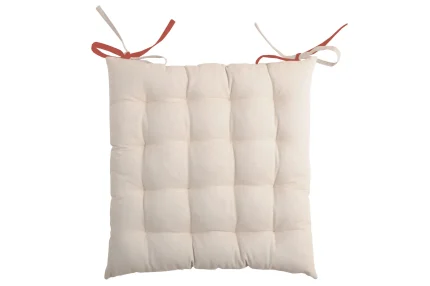 Pernă de scaun Duo Caramiziu/In 40X40 cm, culoare cărămiziu/in, 100% bumbac - imagine 4