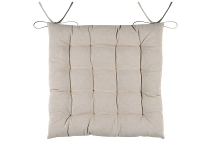 Pernă de scaun Duo Greige/In 40X40 cm, culoare greige/in, 100% bumbac - imagine 3
