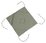 Pernă de scaun Nelson 40X40 cm, culoare gri deschis, 100% poliester