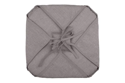 Pernă de scaun Bea 40X40 cm, culoare greige, 100% poliester - imagine 4