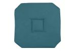 Pernă de scaun Bea 40X40 cm, culoare turcoaz, 100% poliester