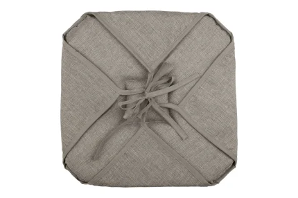 Pernă de scaun Bea 40X40 cm, culoare bej, 100% poliester - imagine 4