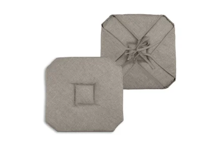 Pernă de scaun Bea 40X40 cm, culoare bej, 100% poliester - imagine 3