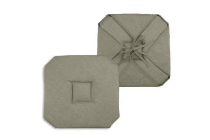 Pernă de scaun Bea 40X40 cm, culoare kaki, 100% poliester - imagine 3