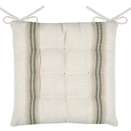 Pernă de scaun Montauban 40X40 Cm, culoare gri, 100% bumbac