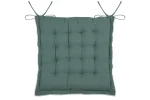 Pernă de scaun Helios 38X38 cm, culoare verde, 100% bumbac - imagine 4