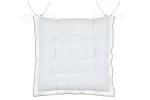 Pernă de scaun Helios 38X38 cm, culoare alb, 100% bumbac - imagine 4