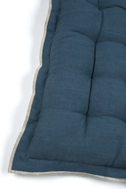 Pernă de scaun Helios 38X38 cm, culoare albastru, 100% bumbac - imagine 5