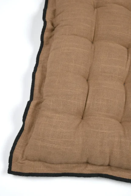 Pernă de scaun Helios 38X38 cm, culoare cappuccino, 100% bumbac - imagine 5