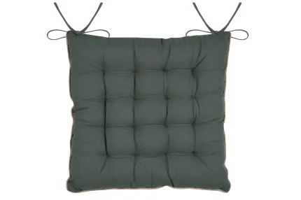 Pernă de scaun Botanys 38X38 cm, culoare crem, 15% in 85% bumbac - imagine 3