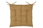 Pernă de scaun Dandy 38X38 cm, culoare cappuccino, 100% poliester