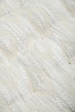 Pernă de scaun Balma 38X38 cm, culoare in, 10% lurex 90% bumbac - imagine 4