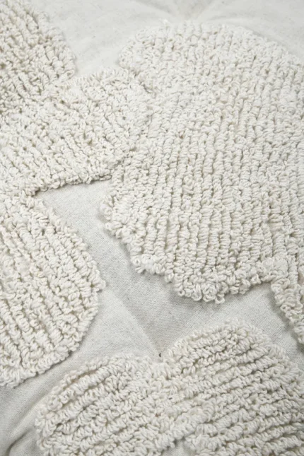 Pernă de scaun Balma 38X38 cm, culoare bej, 15% in 85% bumbac - imagine 4