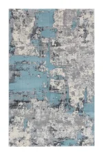 Covor living Rose 51272 Turcoaz