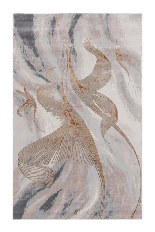 Covor Modern EFES cod: HE778 Crem/Cupru