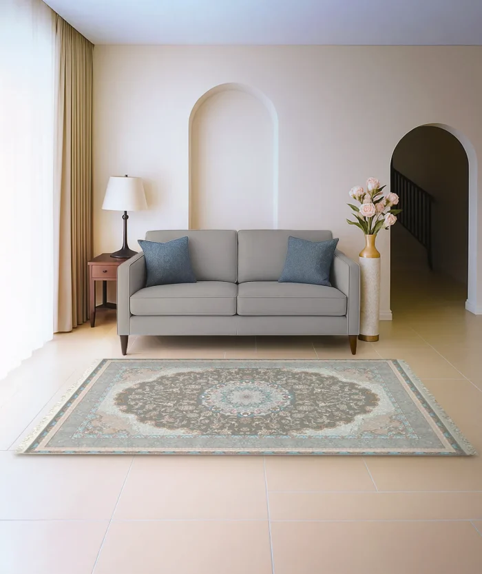 Covor-Luxury-ISFAHAN-cod-38520A-Gri Covor Luxury ISFAHAN cod: 38520A Gri - imagine 1