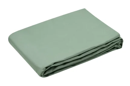 Cearsaf de pilotă Elysee pat dublu 240X220 cm, culoare verde, 100% bumbac OEKO TEX - imagine 2