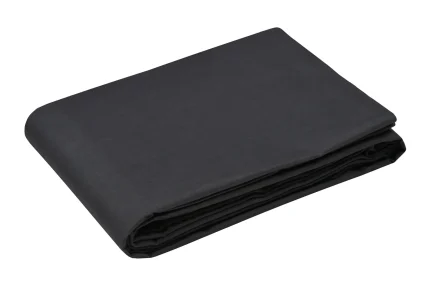 Cearsaf de pilotă Elysee pat dublu 240X220 cm, culoare antracit, 100% bumbac OEKO TEX - imagine 2