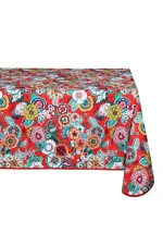 Față de masă Gipsy 140X240 cm, culoare roșu, 100% poliester