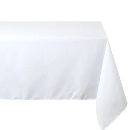 Față de masă Nelson 145X300 cm, culoare alb, 100% poliester