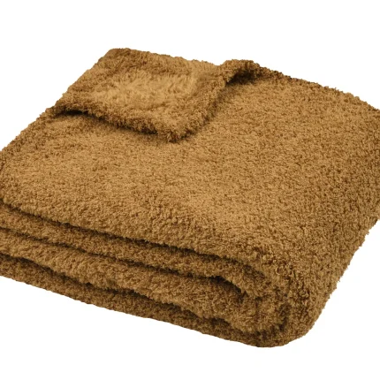 Pătură Montreal 130X160 cm, culoare cappuccino, 100% poliester