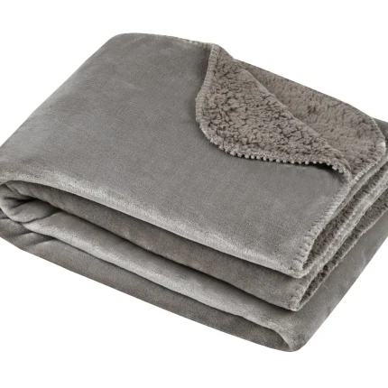 Pătură Michigan 130X160 cm, culoare natural, 100% poliester