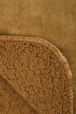 Pătură Michigan 130X160 cm, culoare cappuccino, 100% poliester - imagine 3