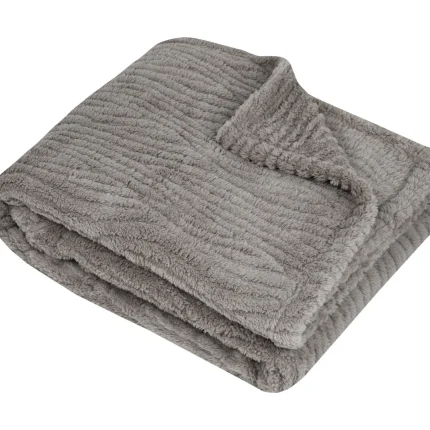 Pătură Columbia 130X160 cm, culoare natural, 100% poliester