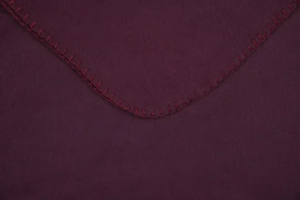 Pătură Carlton 125X150 cm, culoare Visiniu, 100% poliester - imagine 3