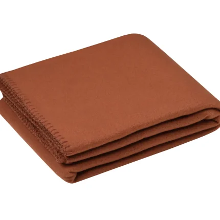 Pătură Carlton 125X150 cm, culoare Arămiu, 100% poliester