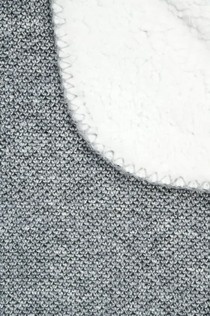 Pătură Rusty 130X160 cm, culoare Gri, 100% poliester - imagine 3