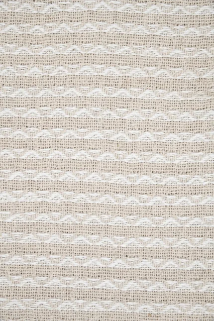 Pătură Balma 125X150 cm, culoare Natural, 100% bumbac - imagine 3