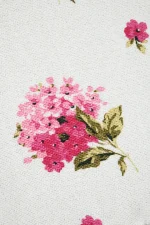 Pătură Printemps 125x150 cm, culoare Roz/Alb, 55% bumbac, 45% poliester - imagine 3