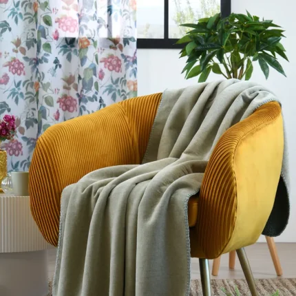 Pătură Emmy 130X150 cm, culoare Verde, 100% poliester