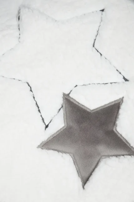 Pătură Doureve 130X160 cm, culoare Bej, 100% poliester - imagine 3