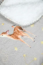 Pătură Ferdinand 70X100 cm, culoare Natural, 100% poliester - imagine 5