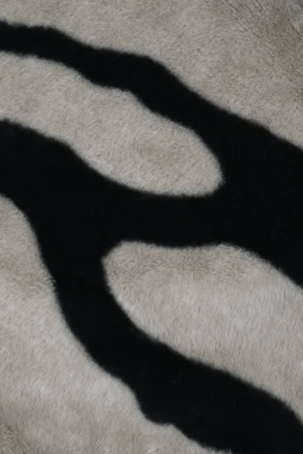 Pătură Fauves 130X160 cm, culoare Greige, 100% poliester - imagine 3