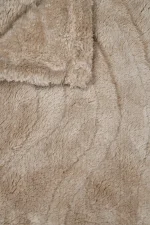 Pătură Fauves 130X160 cm, culoare Natural, 100% poliester - imagine 3