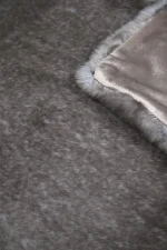 Pătură Harlow 130X150 cm, culoare Greige, 100% poliester - imagine 3