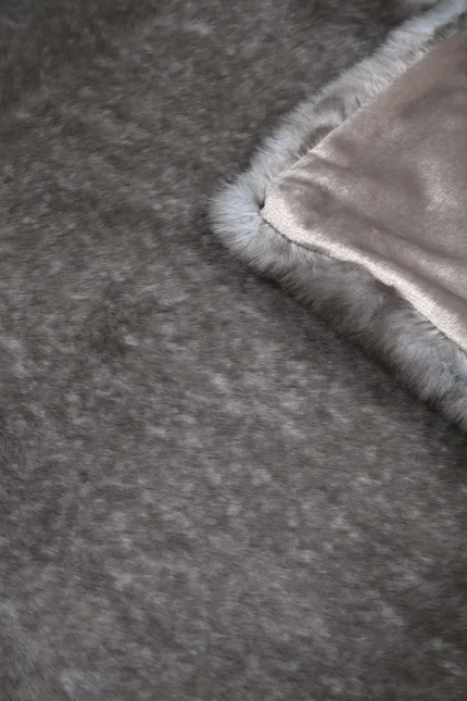 Pătură Harlow 130X150 cm, culoare Greige, 100% poliester - imagine 3