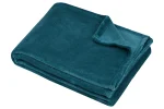 Pătură Stanford 180X220 cm, culoare verde petrol, 100% poliester