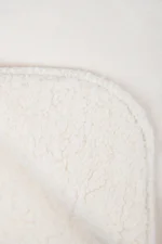 Pătură Michigan 180X220 cm, culoare crem, 100% poliester - imagine 3