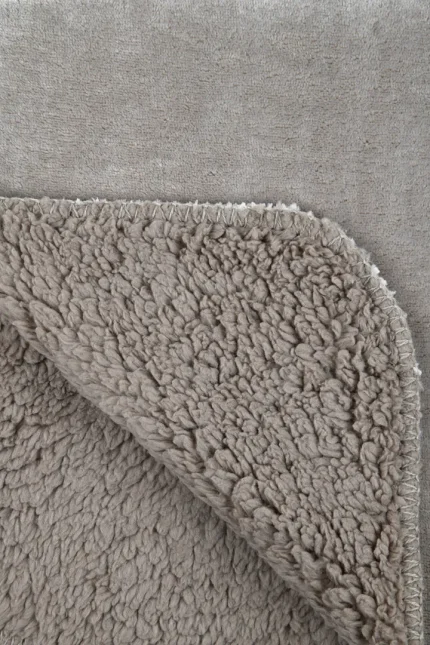 Pătură Michigan 180X220 cm, culoare natural, 100% poliester - imagine 3