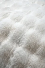 Pătură Nebraska 180X220 cm, culoare Crem, 100% poliester - imagine 2