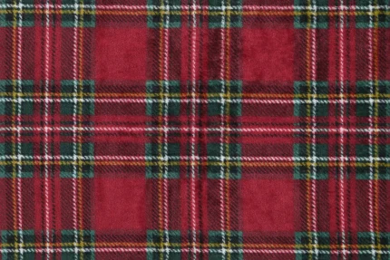 Pătură Willis 140X200 cm, culoare Roșu, 100% poliester - imagine 4