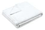 Pătură Doudou 220X240 cm, culoare alb, 100% poliester
