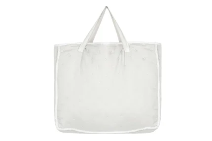 Cuvertură matlasată Cleo 260X240 cm, 2 fețe de pernă 65X65 cm, culoare Natural, 100% poliester - imagine 4